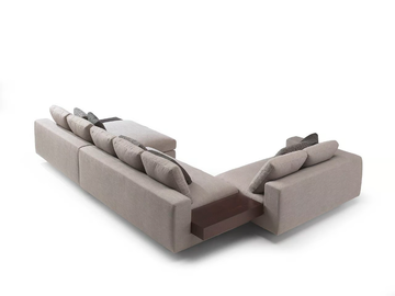 MOORE - Modular fabric sofa with removable cover by Siwa Soft Style - view 3